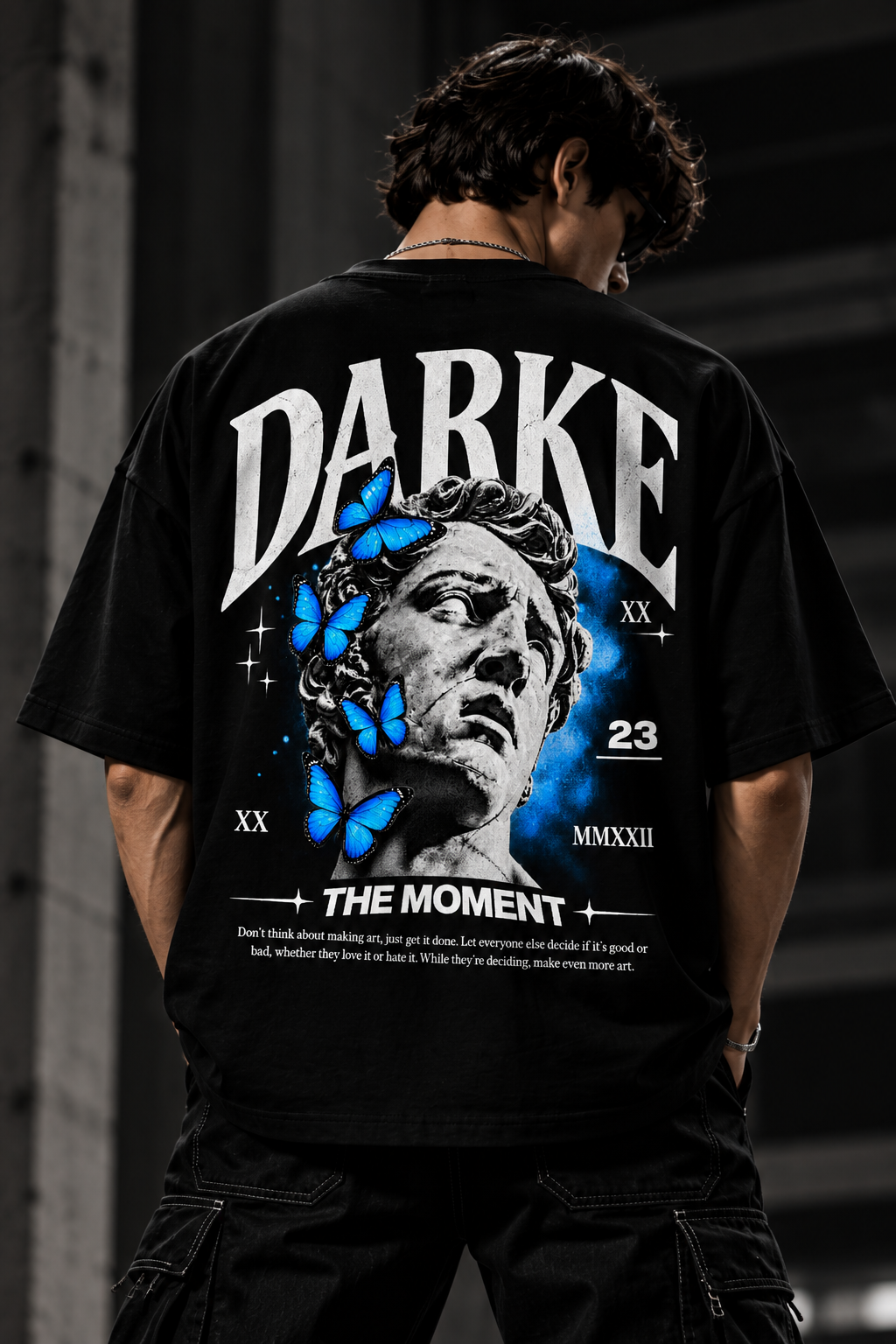DARKE The Moment back model