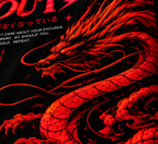 DARKE dragon artwork close-up detail