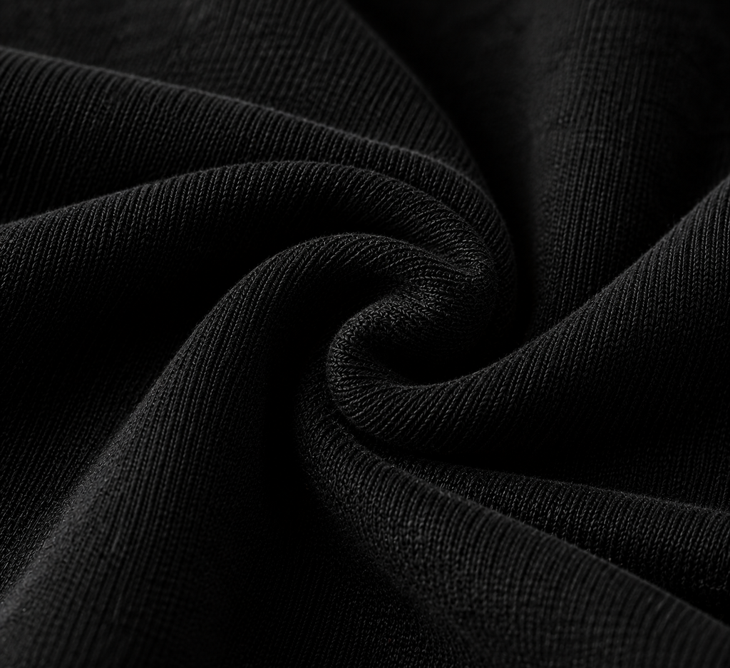DARKE black fabric detail