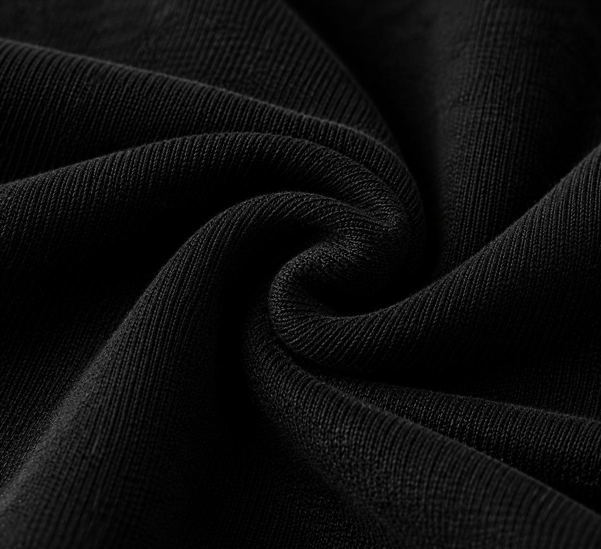 DARKE black fabric detail
